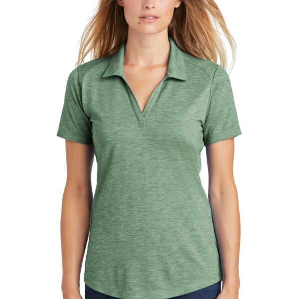 Women's PosiCharge ® Tri Blend Wicking Polo Thumbnail