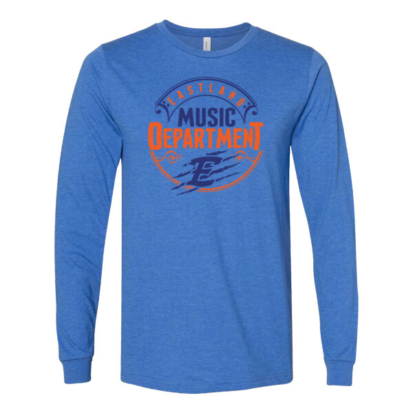 Eastland Music Department 2025 - Heather CVC Long Sleeve Tee Thumbnail