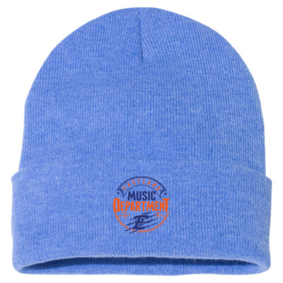 Eastland Music Department 2025 Embroidered Logo - 12" Solid Cuffed Beanie Thumbnail
