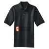 Heavyweight Cotton Pique Polo with Pocket Thumbnail