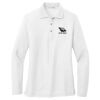 Women's Silk Touch Long Sleeve Polo Thumbnail